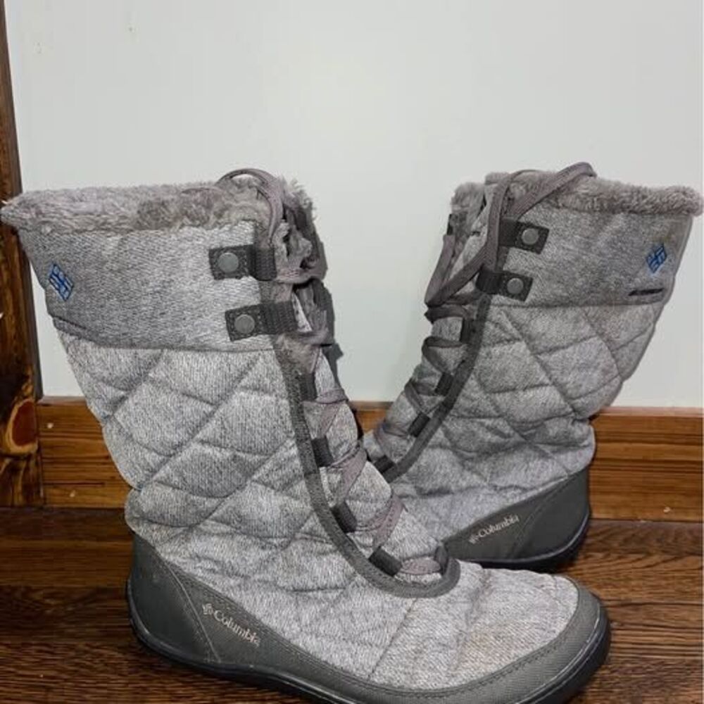 Columbia Womens 8 Snow Boots MINX MID II OMNI-HEAT 200mg Waterproof Winter